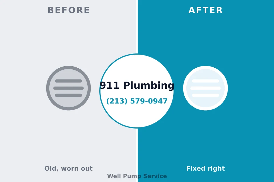 Before and after: plumbing repair Shady Hills, FL